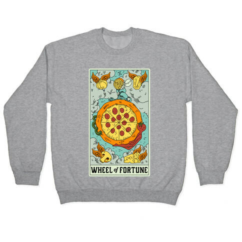 Wheel Of Fortune Pizza Pullover