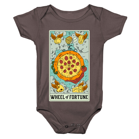 Wheel Of Fortune Pizza Baby One-Piece