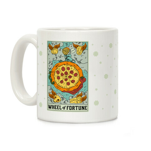 Wheel Of Fortune Pizza Coffee Mug