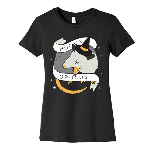Hocus Opocus Opossum Womens T-Shirt