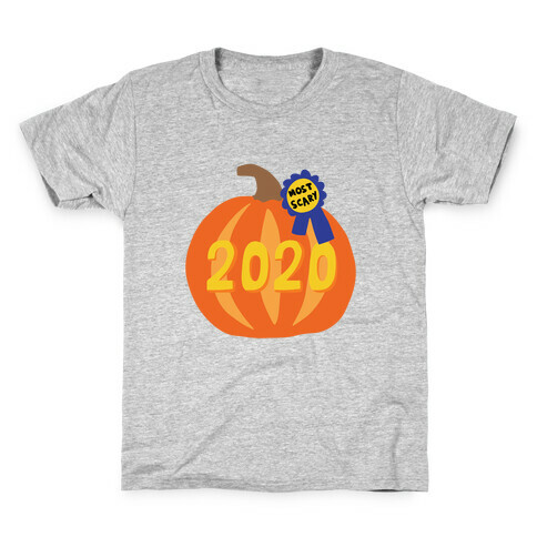 2020 : The Scariest Pumpkin Kids T-Shirt