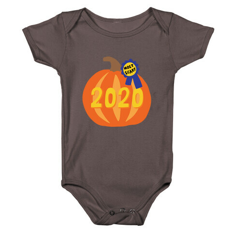 2020 : The Scariest Pumpkin Baby One-Piece