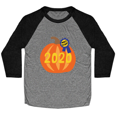 2020 : The Scariest Pumpkin Baseball Tee