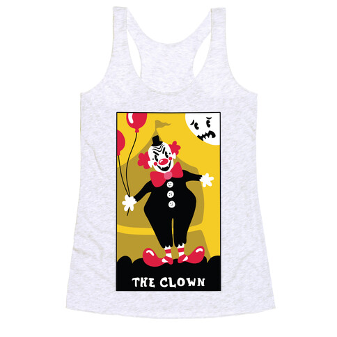 The Clown Tarot Racerback Tank Top