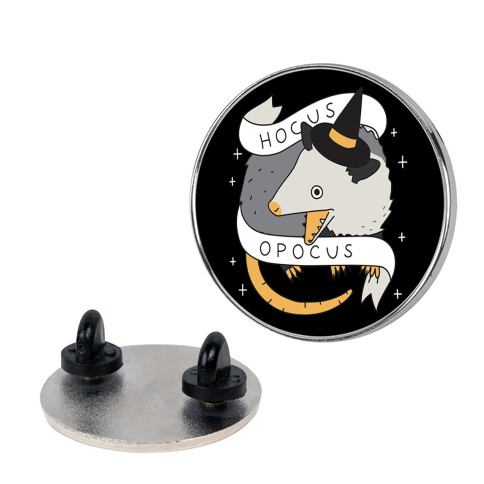 Hocus Opocus Opossum Pin