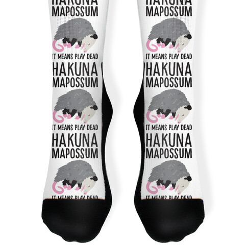 Hakuna Mapossum Sock