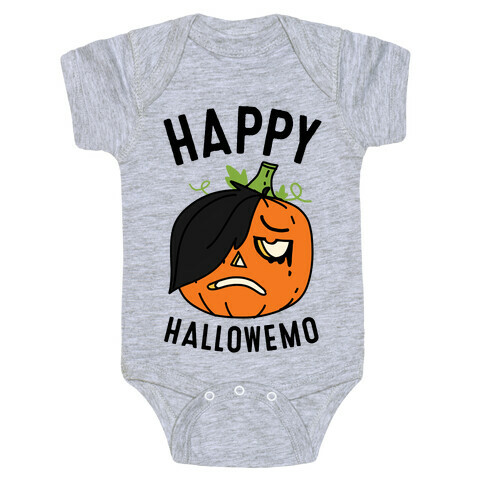 Happy Hallowemo Baby One-Piece
