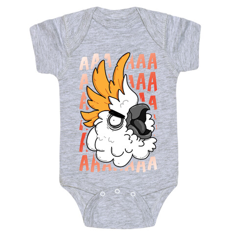 Screaming Cockatoo Baby One-Piece