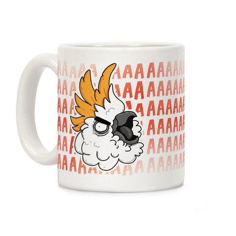 Screaming Cockatoo Coffee Mug