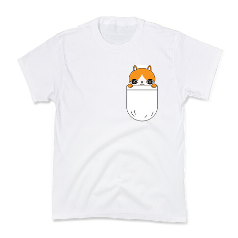 Pocket Cat Kids T-Shirt