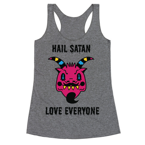 Pansexual Satan Racerback Tank Top