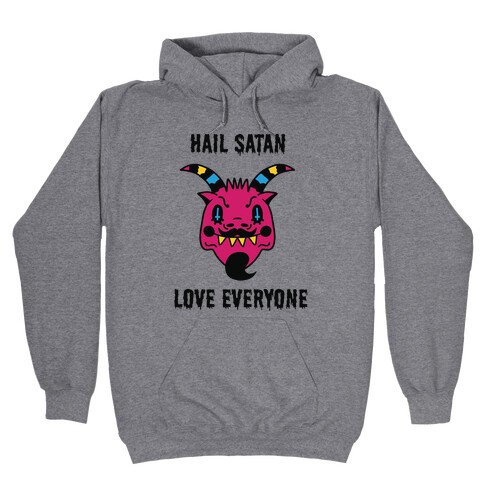 Pansexual Satan Hooded Sweatshirt