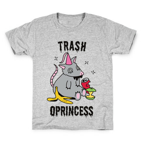 Trash Oprincess Kids T-Shirt