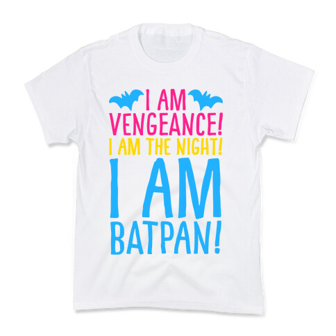 I Am Batpan Parody Kids T-Shirt