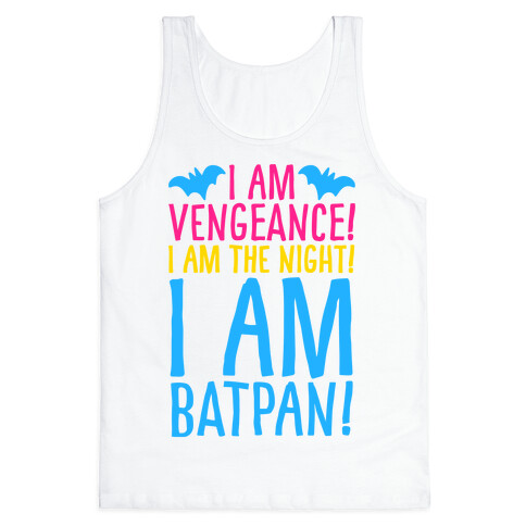 I Am Batpan Parody Tank Top