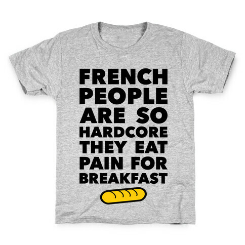 Pain For Breakfast Kids T-Shirt