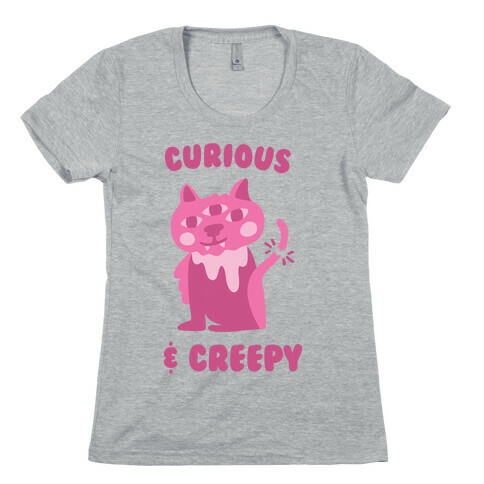 Curious & Creepy Womens T-Shirt