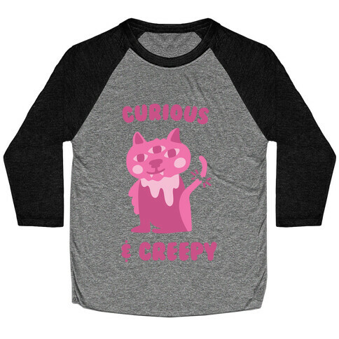 Curious & Creepy Baseball Tee