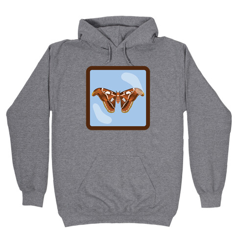 Framed Atlas Moth Hooded Sweatshirt