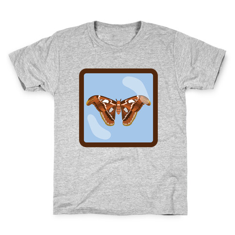 Framed Atlas Moth Kids T-Shirt