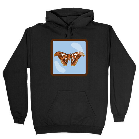 Framed Atlas Moth Hooded Sweatshirt