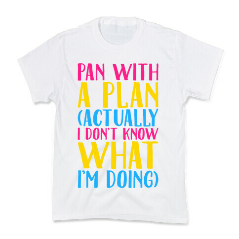 Pan With A Plan Kids T-Shirt