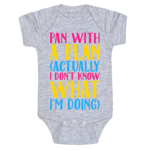 Pan With A Plan Baby One-Piece