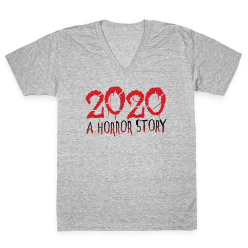 2020 A Horror Story V-Neck Tee Shirt