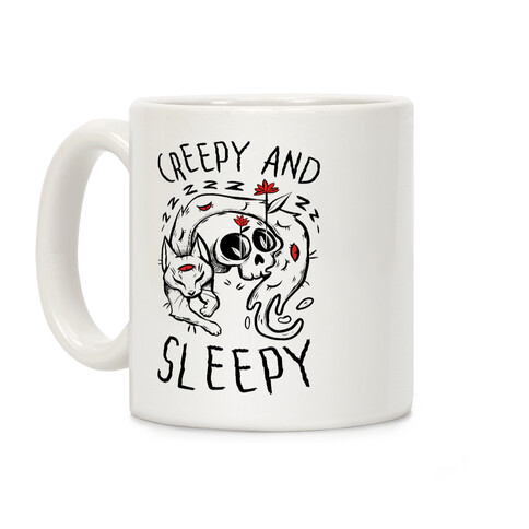 Creepy And Sleepy Coffee Mug