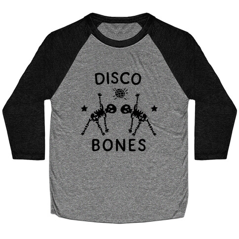 Disco Bones Baseball Tee