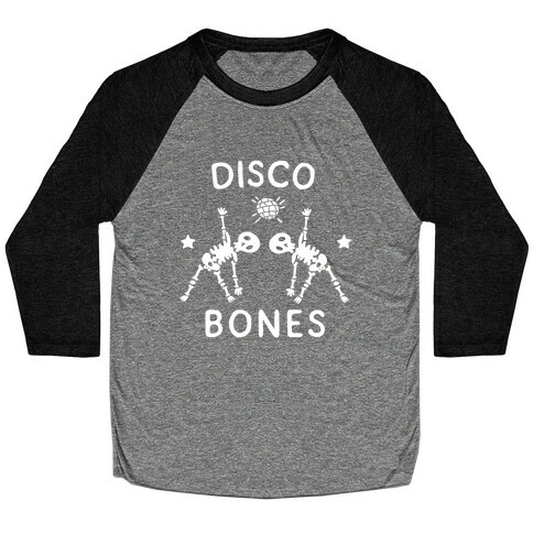 Disco Bones Baseball Tee