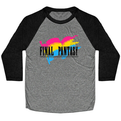 Final Pantasy Baseball Tee