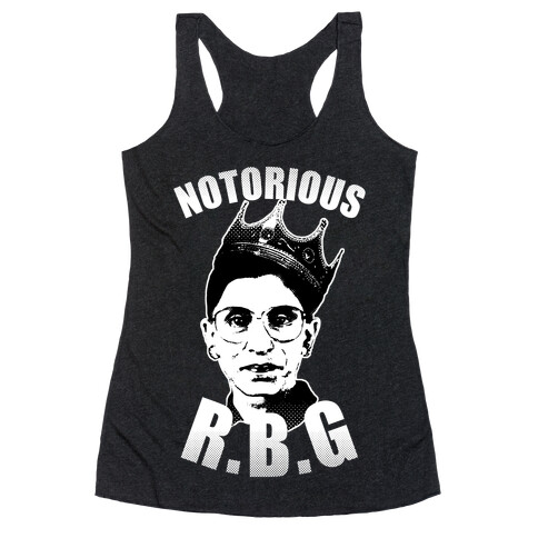 Notorious RBG (Ruth Bader Ginsburg) Racerback Tank Top