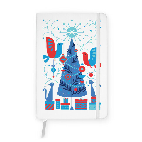 Vintage Christmas Tree Decorating Notebook