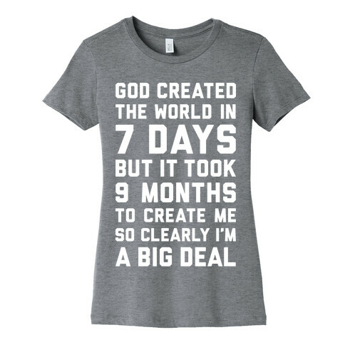 Big Deal Womens T-Shirt