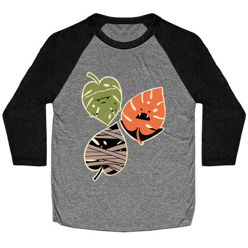 Classic Monstera Monsters Baseball Tee