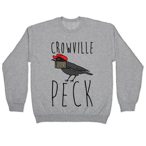 Crowville Peck Parody Pullover