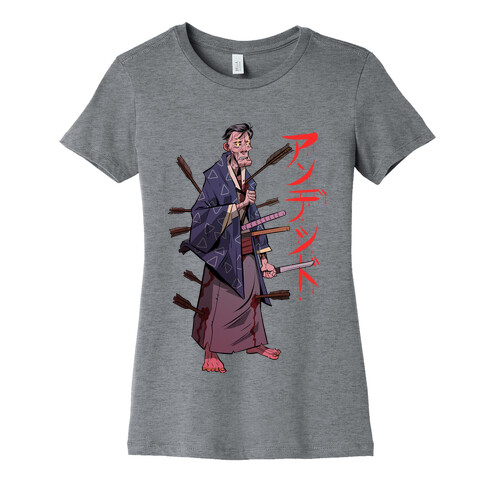 Undead Samurai Womens T-Shirt