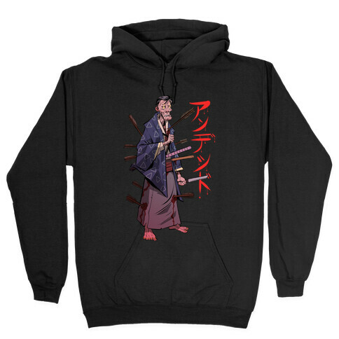 Undead Samurai Hooded Sweatshirt