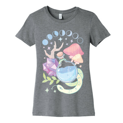 Witchy Pastel Things Womens T-Shirt