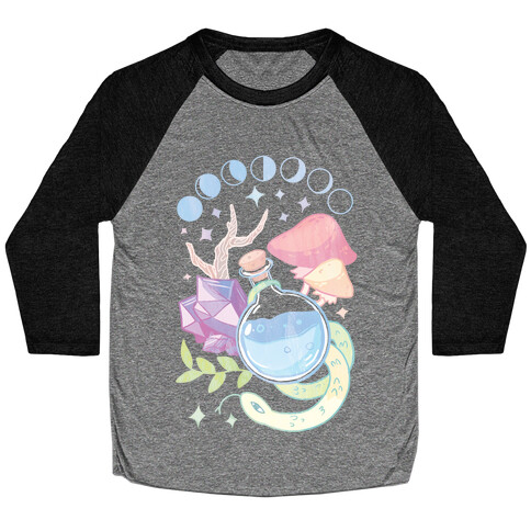 Witchy Pastel Things Baseball Tee