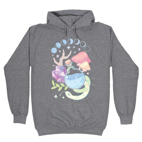 Witchy Pastel Things Hooded Sweatshirt