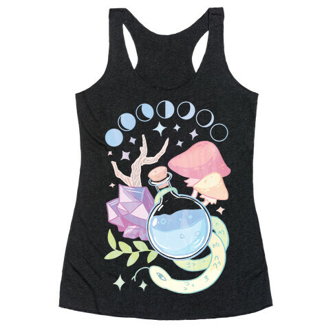 Witchy Pastel Things Racerback Tank Top