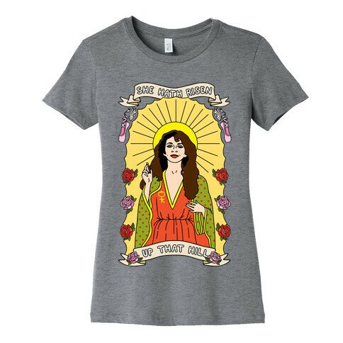 Saint Bush Parody Womens T-Shirt