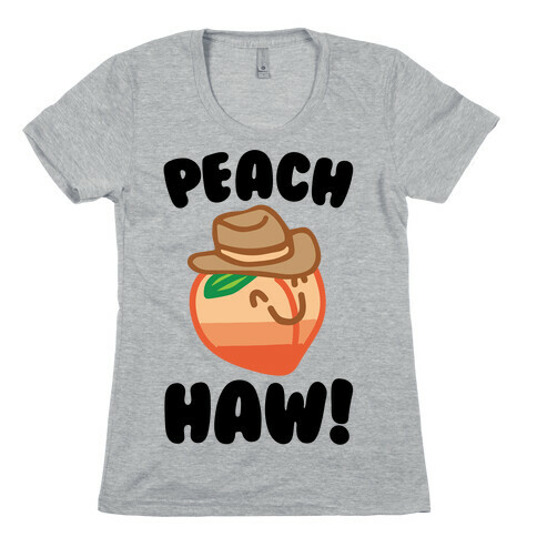 Peach Haw  Womens T-Shirt