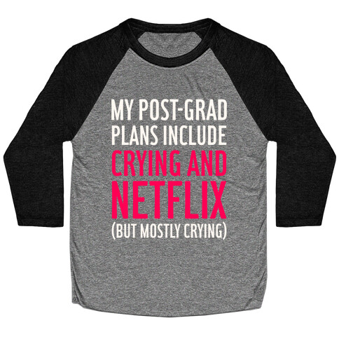 My Post Grad Plans Baseball Tee