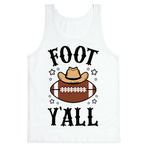 Footy'all Tank Top