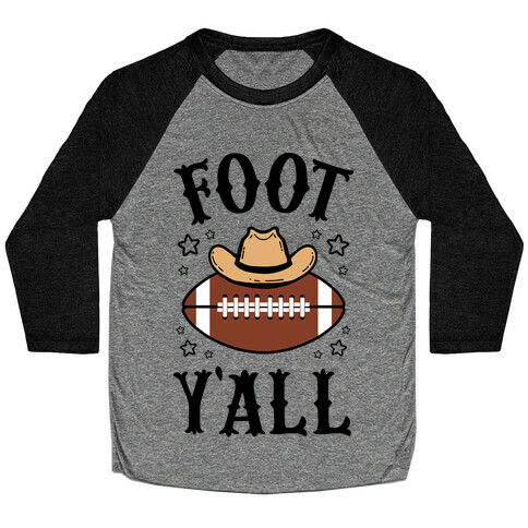 Footy'all Baseball Tee