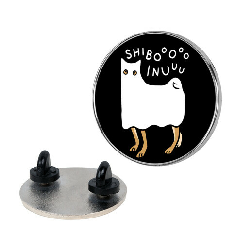 Shiba Inu Ghost Pin