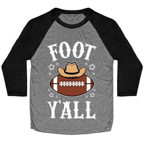 Footy'all Baseball Tee